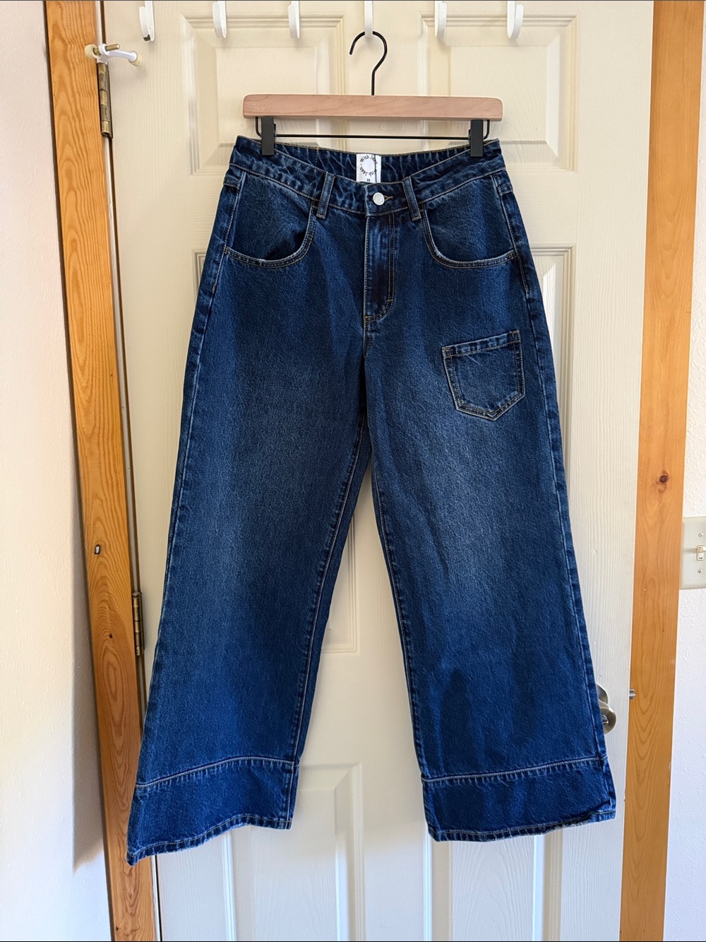 With Jean CLAUDIA JEANS | WASHED INDIGO XS